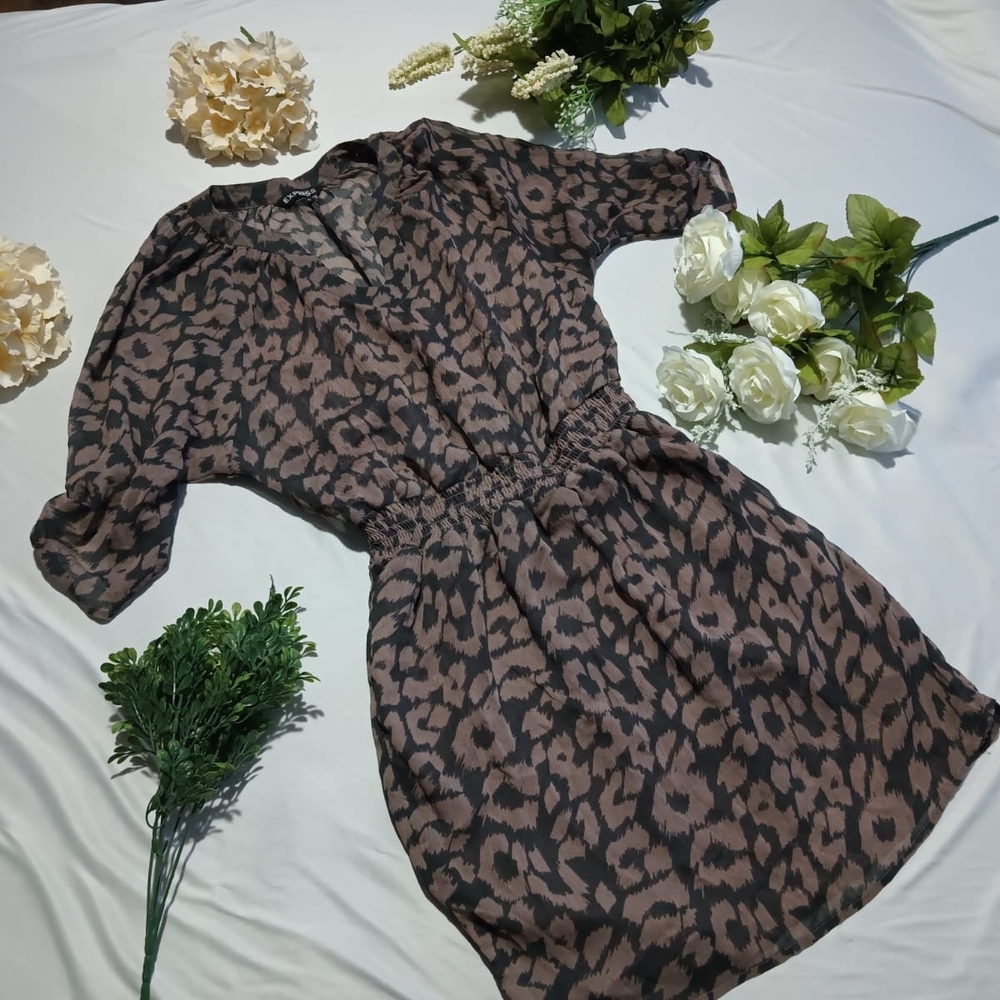 Leopard Print Dress